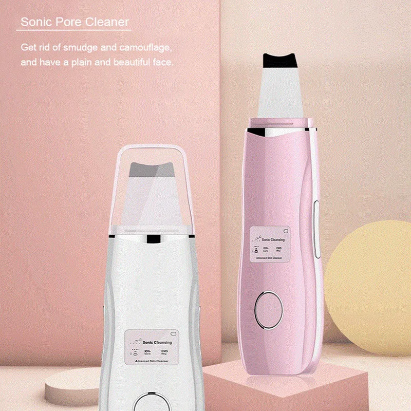 Ультразвуковой скребок для кожи с ЖК экраном|Скраб кожи| |