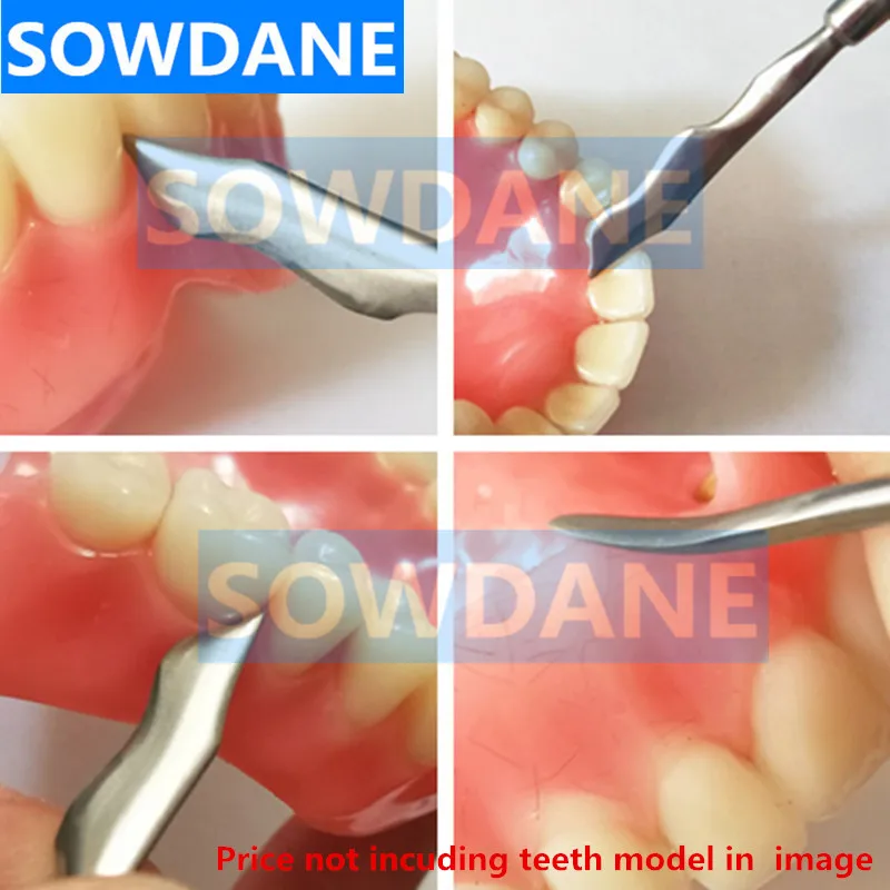 Стоматологический нож для моделирования воска двухсторонний резьбы