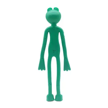 

10 Pcs Cute Cartoon Frog Plant Ties Twisting Garden Branch Strap Bendable Reusable Wire Clips Household Gardening Decoration