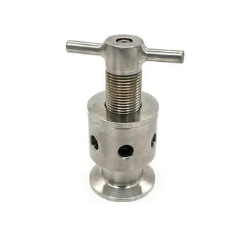 

0.5-6 Bar Sanitary Pressure Relief Safety Valve Fit 1.5" Tri Clamp