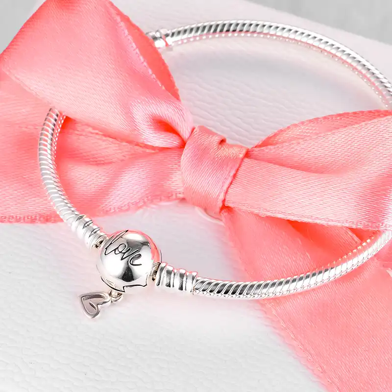 Pandora Moments Freehand Heart Clasp 