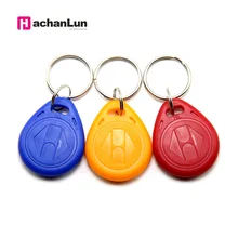 Em4305 cópia regravável reescrever em id keyfobs rfid tag chaveiro cartão 125 khz proximidade token acesso duplicado 50/20 pçs