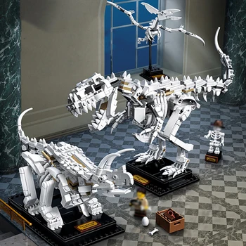 

Ideas Dinosaur Fossil Tyrannosaurus Rex Triceratops Pterosaur Explore Lepinblock 21320 Building Blocks Bricks Toys Kids Gifts