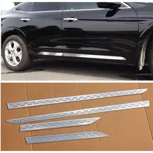 Стальной корпус боковой формы хромированная отделка порога Крышка для Honda Crosstour 2010-16