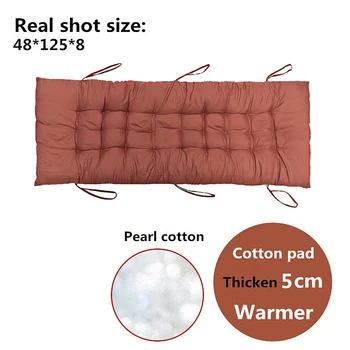 

New 48X125X8CM Soft Back Cushion Chair Decor For Beds Sofa Bedroom Thick Cushions Tatami Mat Lounger Recliner Cushion Pads