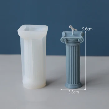

New Candle Mold Silicone Mould Candle Making DIY Gypsum Plaster Mould Clay Resin Molds Aromatherapy Candle Mold Crafts Making