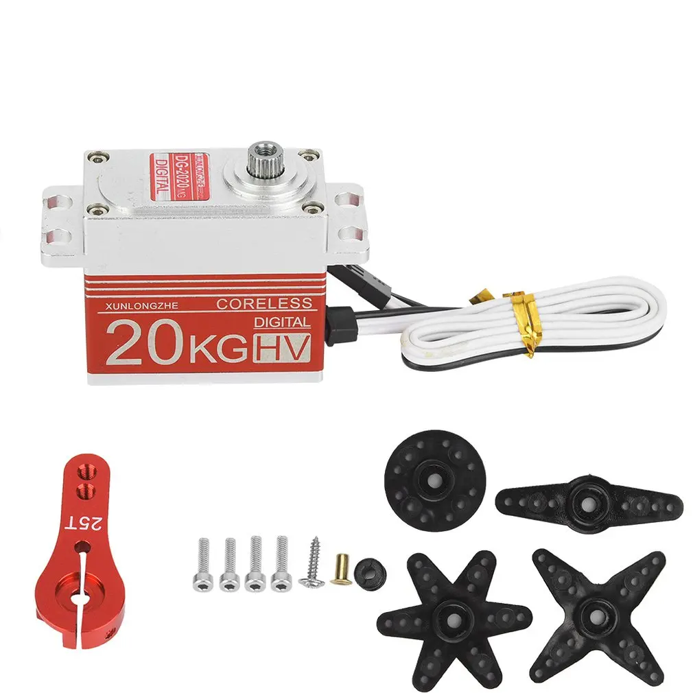 

15kg RC Digital Full Metal Gear Servo 60 degree continuous controllable rotation For RC Robots Crawler Model Car