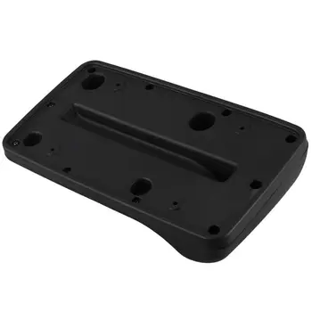 

Black License Plate Holder ABS Decor Bracket Parts Accessories Rear Useful