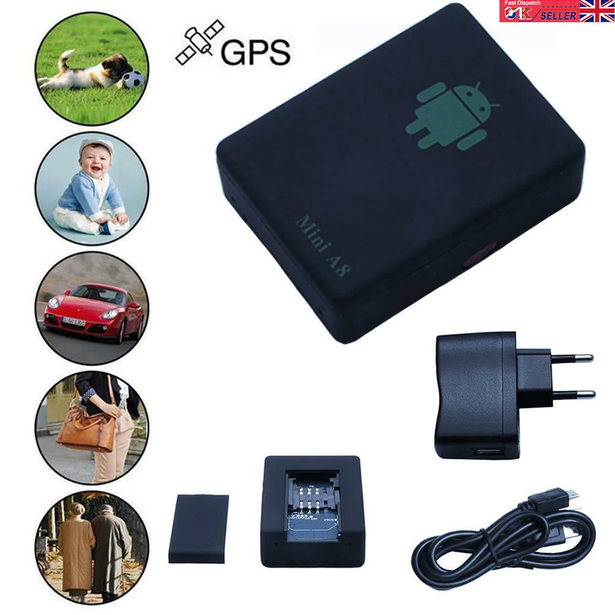 Minicámara de vigilancia por voz, dispositivo de caja de escucha GSM, ranura Sim, rastreador Global, Reino Unido - Imagen 6