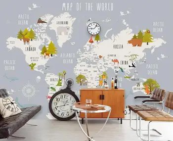 

[Self-Adhesive] 3D Map 174054 Wall Paper mural Wall Print Decal Wall Murals