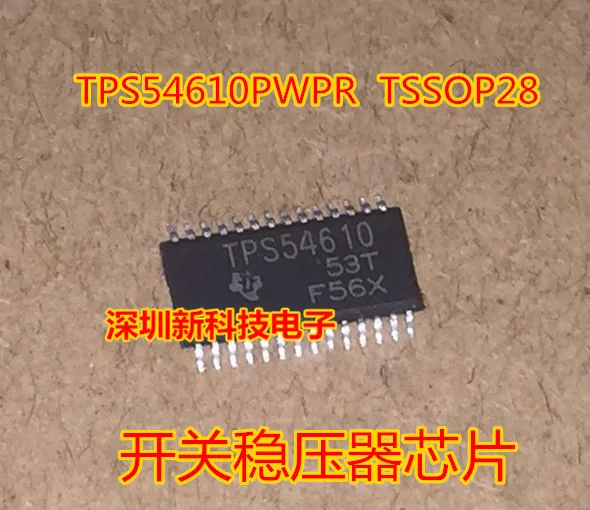 100% New&amporiginal TPS54610 TPS54610PWPR TSSOP-28 | Электроника