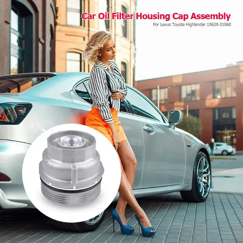 

Car Oil Filter Housing Cap Assembly for Lexus Toyota Highlander 15620-31060