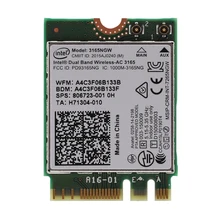 Wifi беспроводная карта для hp SPS 806723-001 Intel Двухдиапазонная Беспроводная-AC 3165 3165Ac 3165NGW wifi Bluetooth 4,0 NGFF карта 802.11AC