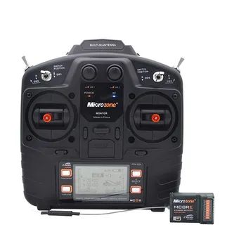 

Microzone MC8B 2.4G 8CH TX&RX Remote Control RC Transmitter with MC8RE 8CH Receiver for RC aircraft fixed-wing helicopter drone