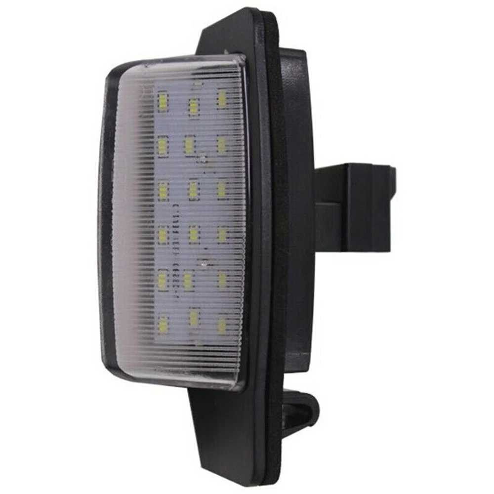 1 пара светодиодный номерного знака светильник лампы 12V 3W Запчасти для Mitsubishi Outlander 2006