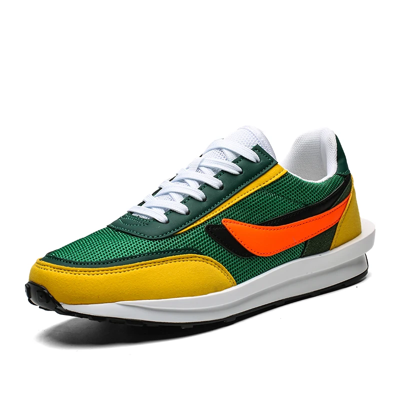 Дизайнерские кроссовки LDWAFFLE/SACAI; мужские и женские кроссовки; роскошные кроссовки для бега; дорожные кроссовки; цвет оранжевый, белый - Цвет: Белый