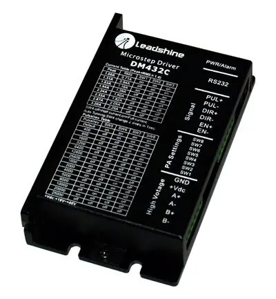

Free shipping New 2-phase microstepping Drive DM432C work parameter 40 VDC 0.1A to 3.2A for Associated products 42 / 57 motor