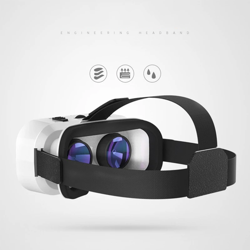 Коробка 5 мини VR очки 3D очки виртуальной реальности очки VR гарнитура для Google картон для 4,7-6,0 дюймового смартфона