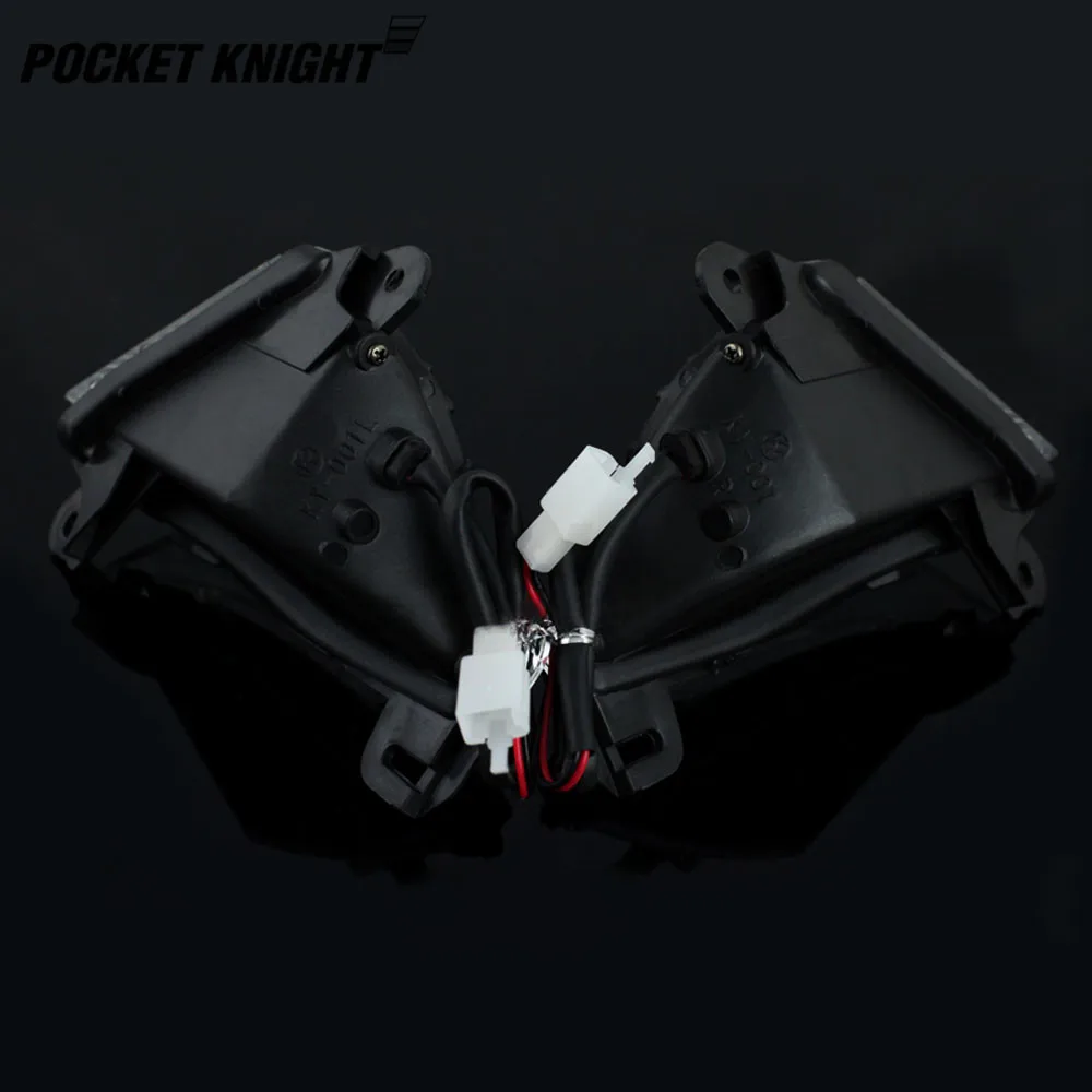 Передний светодиодный индикатор сигнала поворота светильник для KAWASAKI ZX-14 ZX14R ZZR1400 06-17, GTR1400 CONCOUR 14 2008- мотоцикл ZX-14R