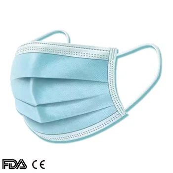 

VID 19pcs Disposable facial Face Masks 3 Layer and 5 layer CE and FDA approved