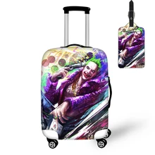 THIKIN, Стильный чехол для багажа с принтом "отряд самоубийц", легкий и удобный для туризма, модный защитный чехол с рисунком