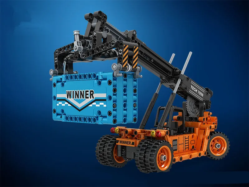 2019 Creator Technic Город Строительство автомобиля Передняя модель крана строительные блоки кирпичи детские игрушки Рождественский подарок