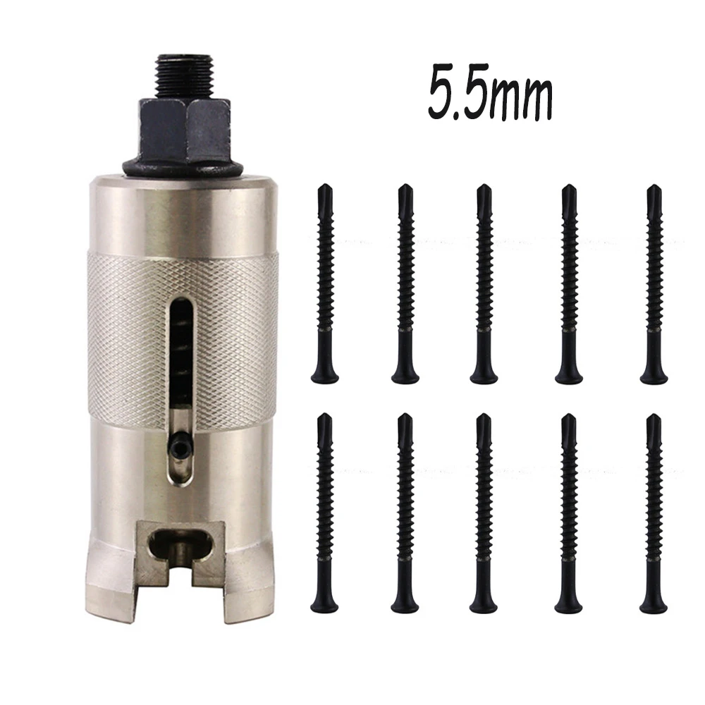 Lock Cylinder Puller Nail Puller Tool And10pcs/bag Cylinder Puller Screws Cylinder Extractor Set