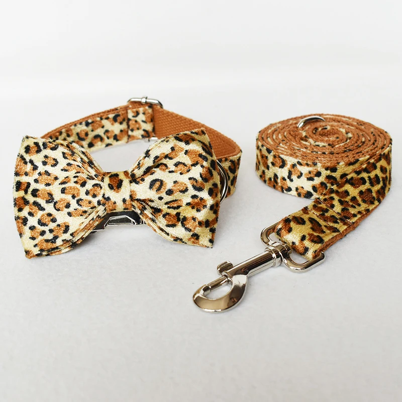 Pink Cheetah Animal Print Dog Collar Adjustable Handmade Custom Designer 