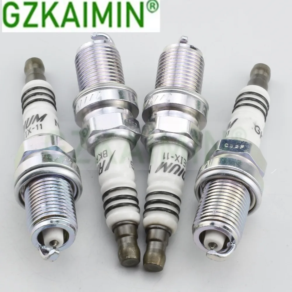 4 шт. автозапчасти Свеча зажигания свечи зажигания BKR6E1X-11 для TOYOTA LEXUS