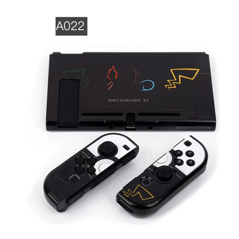 Цветной чехол для джойстика NS Zend Switch, Жесткий Чехол, аксессуары для игр, защитный чехол(подходит для док-станции