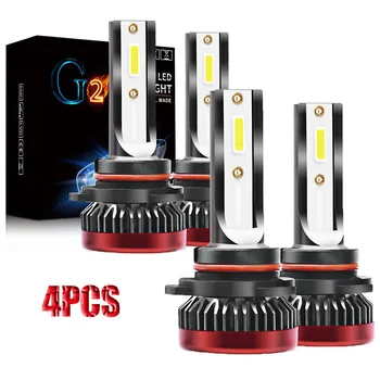 

Hot Mayitr 4pcs 9005 9006 110W LED Headlight High Brightness LED Head Lamp Conversion Bulb Kit Hi/Lo Beam White for Car LED Ligh