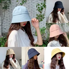 Харадзюку Campaniform Панама Летняя женская Рыбацкая шляпа gorro pescador хлопковая рыболовная Кепка шапочка Солнцезащитная шляпа складная