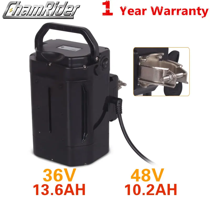 Clearance 36V Battery 48V Ebike Battery 10AH electric bike Bicycle battery for Bike Lithium Li-ion Battery Pack Jenney universal Pack 0