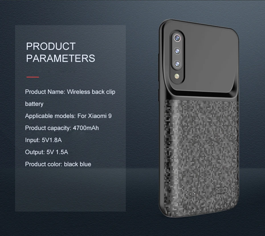 Чехол для аккумулятора PINZHENG для Xiaomi Mi 9 9SE чехол для зарядного устройства Внешний Аккумулятор Чехол для зарядки s зарядное устройство ультра тонкий внешний чехол