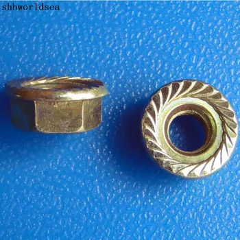 

Shhworldsea 100pcs Free Shipping Zinc Color Iron Nut Fastener Clip For BMW