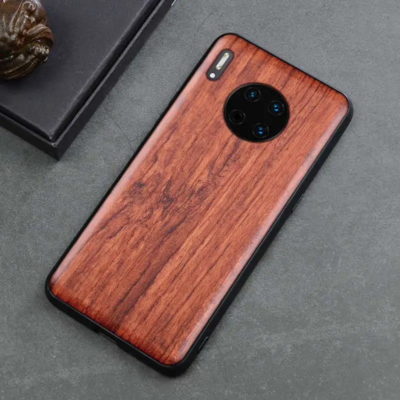 1 Techase резной деревянный чехол для телефона для huawei Mate30 Mate30Pro P20 P30 Pro для Honor Note10 9X 9 электронных сигарет, Современная замена, XPro деревянный мобильный телефон Shockprood крышка - Цвет: 1