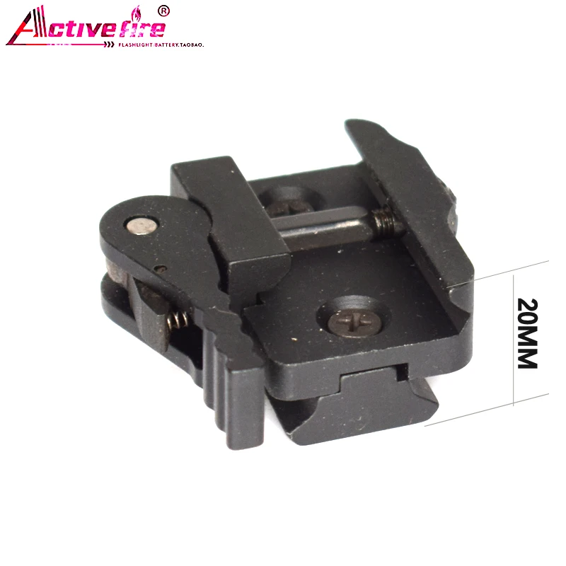 Activefire 20 мм riel Picatinny adaptador de Carril Weaver Carril guia con Adaptador de liberacion raspida para Tablet de montura