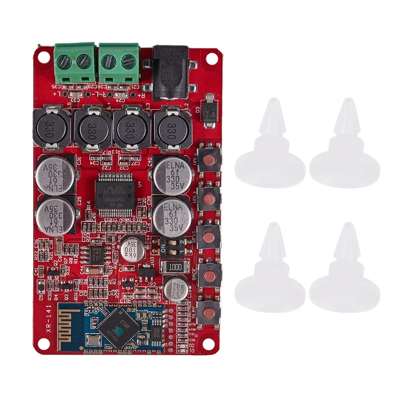 TDA7492P 50 Вт+ 50 Вт беспроводной Bluetooth аудио приемник усилитель плата модуль Часть