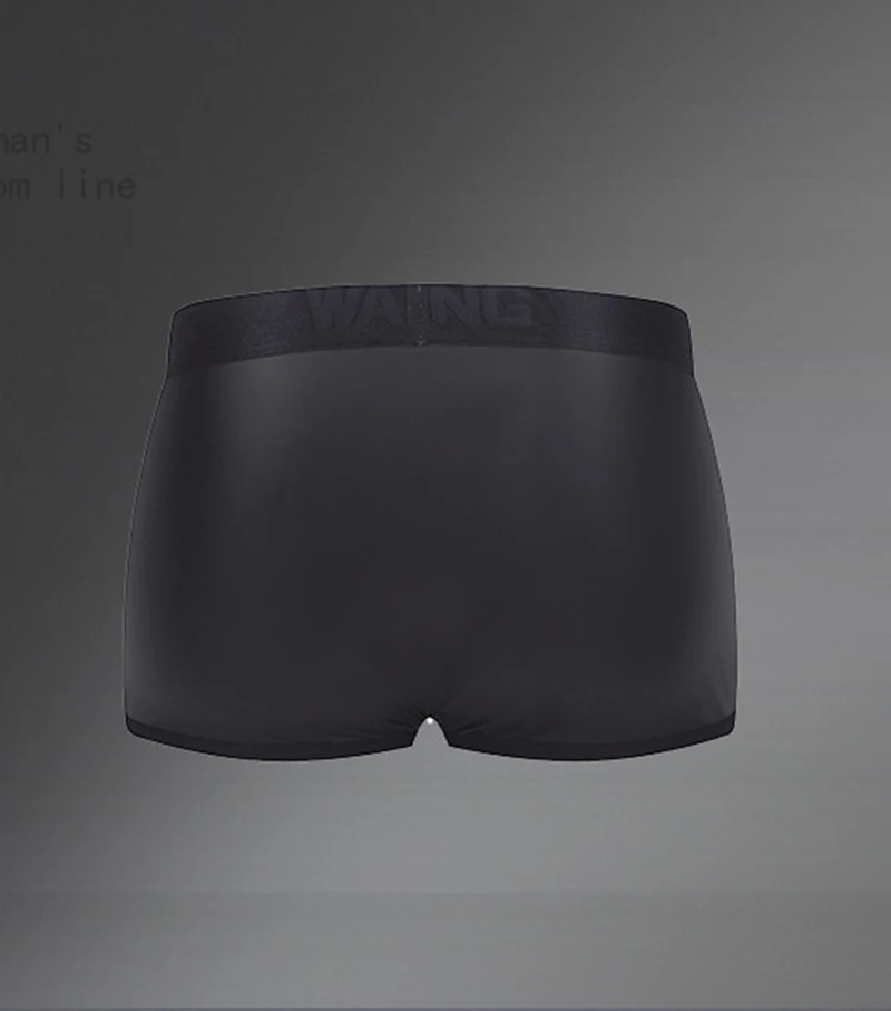 Мужские кожаные сетчатые стильные сексуальные трусы боксеры для взрослых