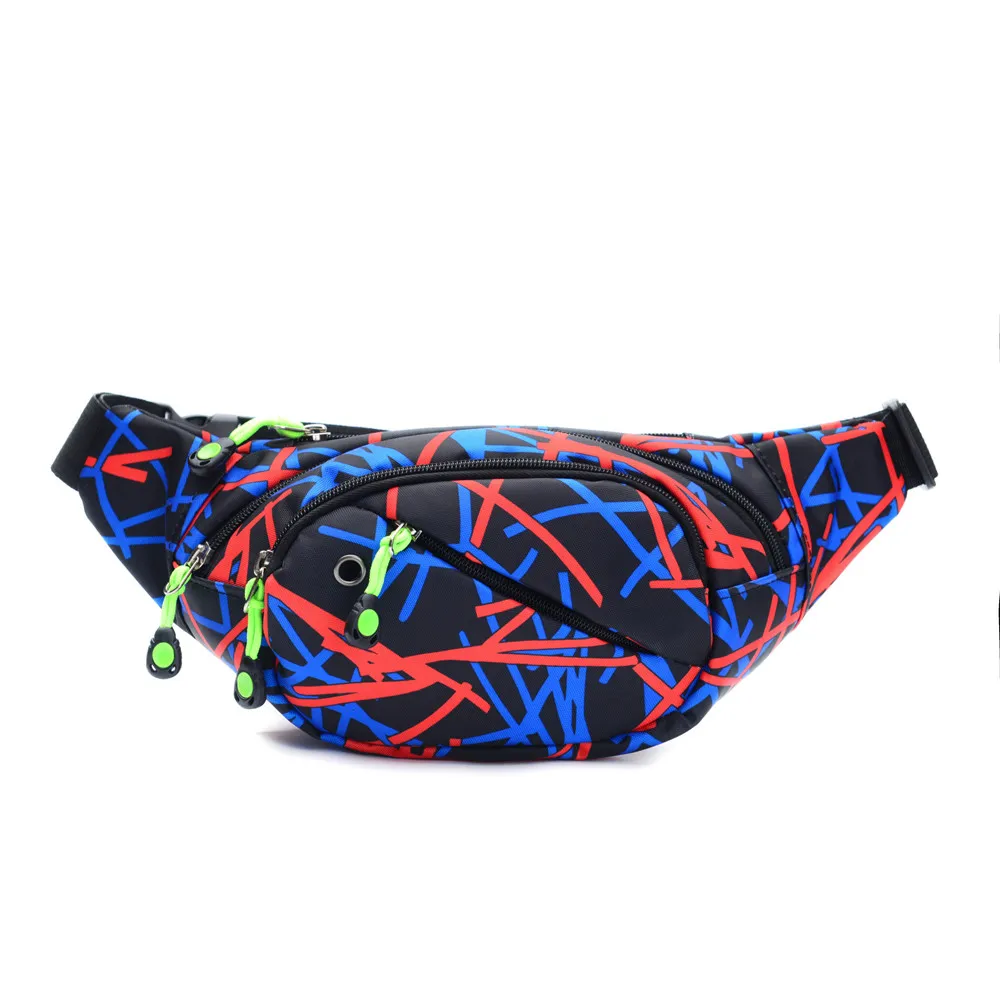 Japanese Waterproof Cell Phone Pocket 400D Oxford Cloth Sports Pockets Outdoor Climbing Leisure Sports Bag