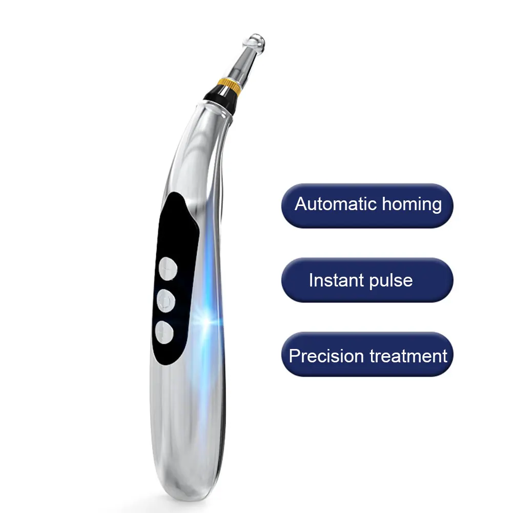 Face Therapy Electronic Acupuncture Stimulator Energy Heal Muscle Pain Relief Health Care Massage Pen Relax Meridians Acupoint