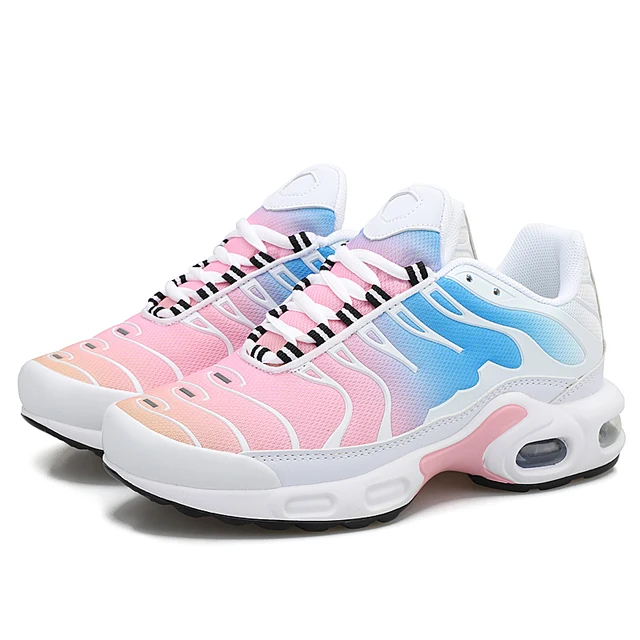 New men's typical AIR marathon TN running shoes comfortable ladies sports shoes couple casual hiking shoes multicolor 36-46 size TN18 see chart