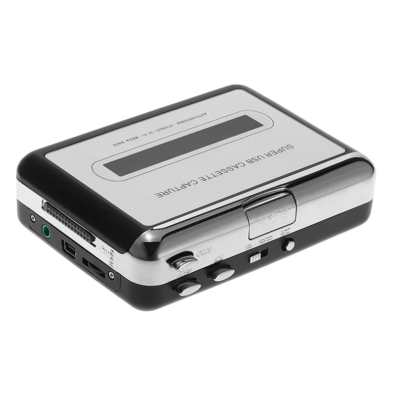 Горячая лента для ПК Супер USB Cassette-to-MP3 аудио музыкальный плеер CD конвертер