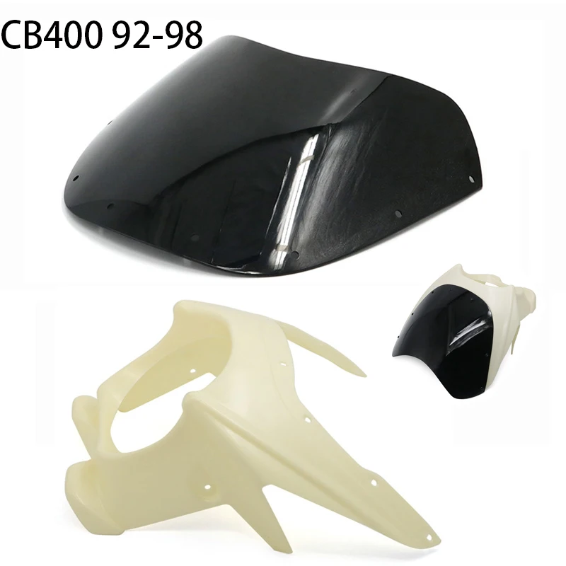 

Motorcycle Manual injection molding modified hood cover injection molded wind and screw for Honda CB400 92-98 fairing part
