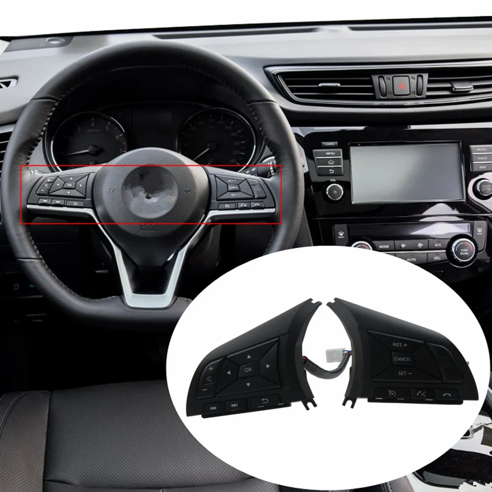 Многофункциональные кнопки управления круиз контролем на руль для Nissan Navara LEAF Note