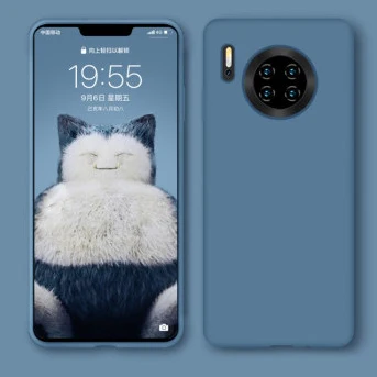 Ink Blue Силиконовый чехол для телефона huawei mate 30/mate 30 Pro mate 30 PRO mate 30PRO Мягкий противоударный чехол для телефона - Цвет: Ink Blue