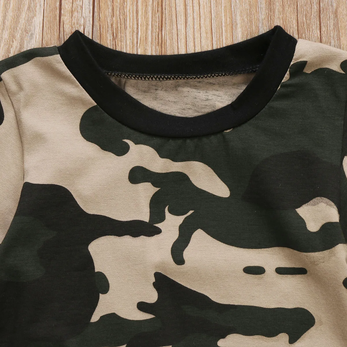 Pudcoco New Fashion Infant Baby Girls Camo Princess Party Dress Newborn Long Sleeve T shirt Winter Warm Clothes 0-3T