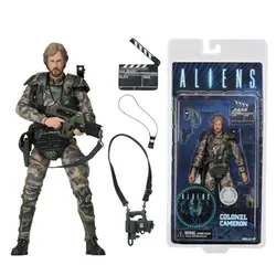 18 см инопланетянин NECA vs фигура хищника, Colonel Cameron фигурка модель игрушка; подарок