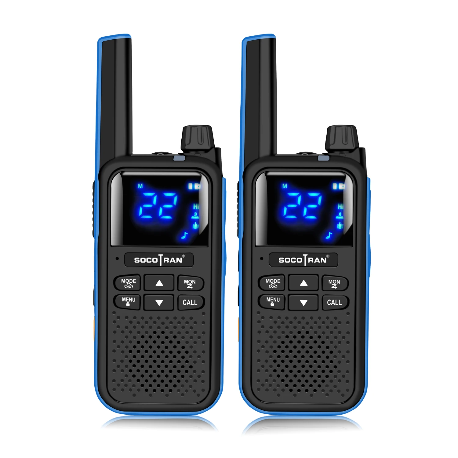 Socotran-t82トランシーバーfrs/gmrs,22チャンネル,双方向ラジオ
