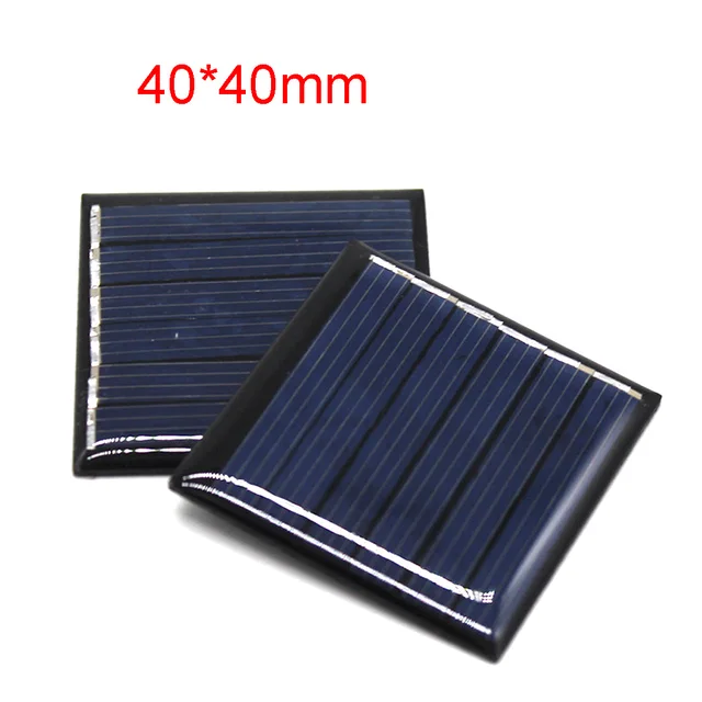 3V 65MA 4*4 cm Solar Panel Motor Circuit Power Supply DIY